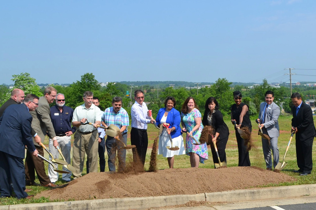 NVTA celebrated starting construction on a Route 28 Improvements Project in the City of Manassas.