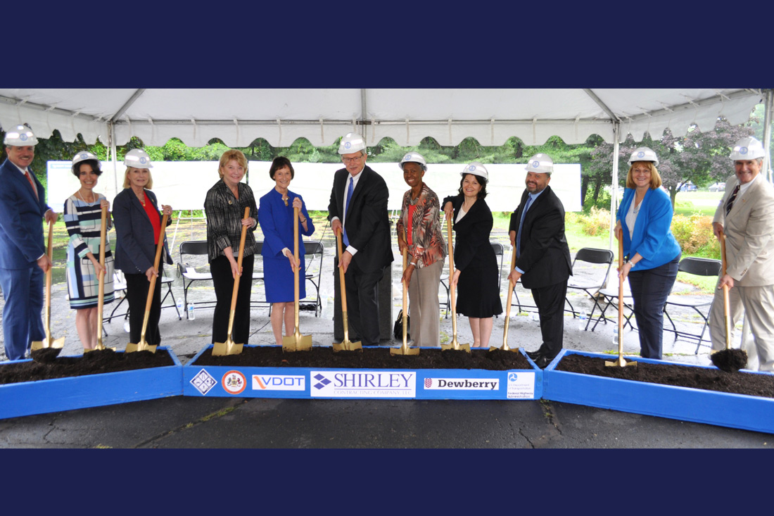  NVTA celebrated the start of construction on the Route 7 Widening Project.