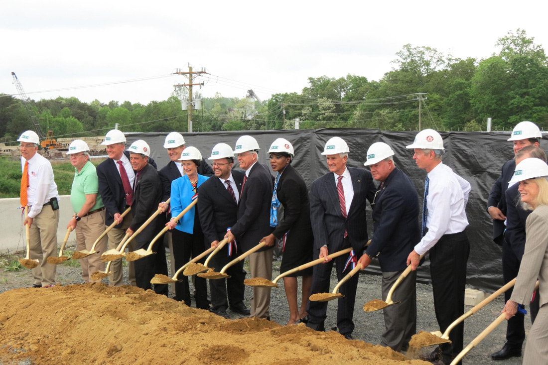 NVTA celebrated the first groundbreaking ceremony on a series of Route 28 widening and improvement projects.