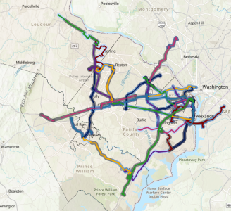 Interactive BRT System Map